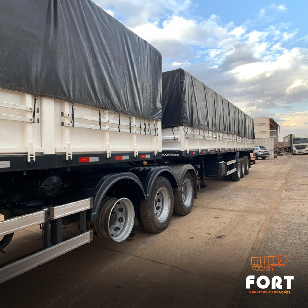 CARRETA RODOTREM GRANELEIRO Fort Carretas e Locações CRAVINHOS SÃO PAULO SP
